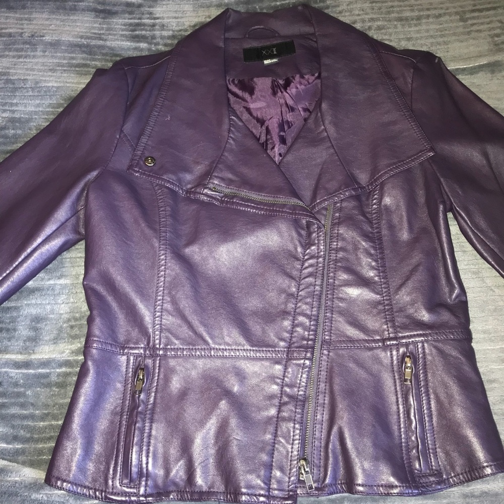 Purple jacket